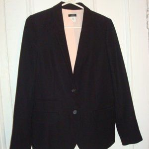 J. Crew 10 black blazer excellent condition.. coat jacket suit